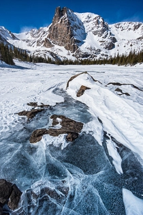 Two River Lake Winter scene